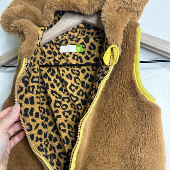 Lily & Dan 4T Teddy Bear Zip Up Vest - Picture 4 of 6